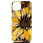 Colorful Seamless Floral Pattern iPhone 14 Plus Black UV Print Case