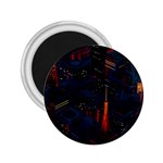 Architecture City Pixel Art 2.25  Magnets