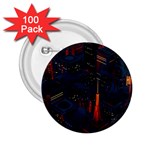 Architecture City Pixel Art 2.25  Buttons (100 pack) 