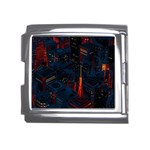 Architecture City Pixel Art Mega Link Italian Charm (18mm)