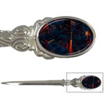 Architecture City Pixel Art Letter Opener