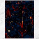 Architecture City Pixel Art Canvas 12  x 16 