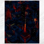 Architecture City Pixel Art Canvas 16  x 20 