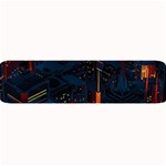 Architecture City Pixel Art Large Bar Mat