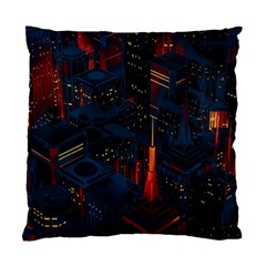 Architecture City Pixel Art Standard Cushion Case (Two Sides) from ArtsNow.com Front