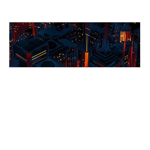 Architecture City Pixel Art Memory Card Reader (Stick) from ArtsNow.com Front