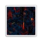Architecture City Pixel Art Memory Card Reader (Square)