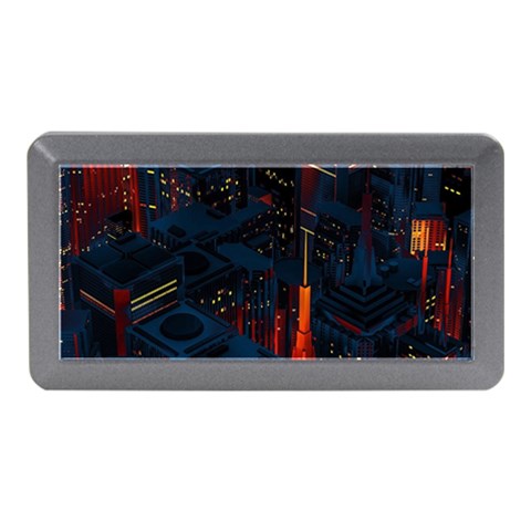 Architecture City Pixel Art Memory Card Reader (Mini) from ArtsNow.com Front