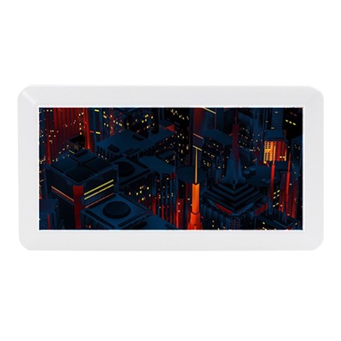 Architecture City Pixel Art Memory Card Reader (Mini) from ArtsNow.com Front