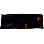 Architecture City Pixel Art Body Pillow Case (Dakimakura)