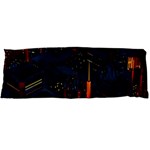 Architecture City Pixel Art Body Pillow Case Dakimakura (Two Sides)