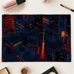 Architecture City Pixel Art Cosmetic Bag (XXL)