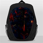 Architecture City Pixel Art Backpack Bag