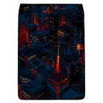 Architecture City Pixel Art Removable Flap Cover (L)