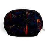 Architecture City Pixel Art Accessory Pouch (Medium)