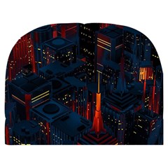 Architecture City Pixel Art Make Up Case (Medium) from ArtsNow.com Back
