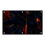 Architecture City Pixel Art Banner and Sign 5  x 3 