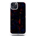 Architecture City Pixel Art iPhone 13 TPU UV Print Case