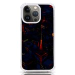 Architecture City Pixel Art iPhone 13 Pro TPU UV Print Case