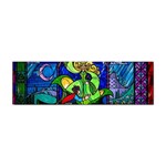 Beauty And The Beast Stained Glass Rose Sticker (Bumper)