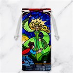 Beauty And The Beast Stained Glass Rose Jewelry Bag