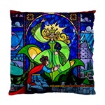 Beauty And The Beast Stained Glass Rose Standard Cushion Case (Two Sides)