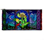 Beauty And The Beast Stained Glass Rose Pencil Case