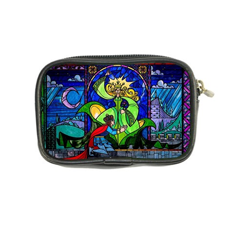 Beauty And The Beast Stained Glass Rose Coin Purse from ArtsNow.com Back