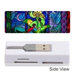 Beauty And The Beast Stained Glass Rose Memory Card Reader (Stick)