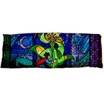Beauty And The Beast Stained Glass Rose Body Pillow Case (Dakimakura)