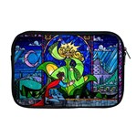 Beauty And The Beast Stained Glass Rose Apple MacBook Pro 17  Zipper Case