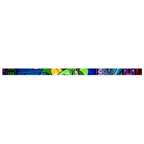 Beauty And The Beast Stained Glass Rose Cross Back Hipster Bikini Set from ArtsNow.com Strap