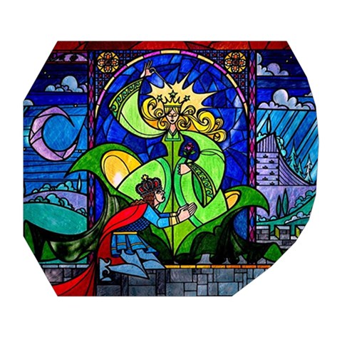 Beauty And The Beast Stained Glass Rose Belt Pouch Bag (Small) from ArtsNow.com Tape