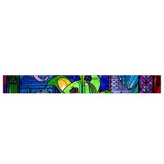 Beauty And The Beast Stained Glass Rose Belt Pouch Bag (Large) from ArtsNow.com Bottom