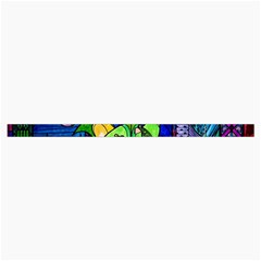 Beauty And The Beast Stained Glass Rose Roll Up Canvas Pencil Holder (S) from ArtsNow.com Strap
