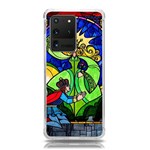 Beauty And The Beast Stained Glass Rose Samsung Galaxy S20 Ultra 6.9 Inch TPU UV Case