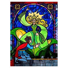 Beauty And The Beast Stained Glass Rose Playing Cards Single Design (Rectangle) with Custom Box from ArtsNow.com Card