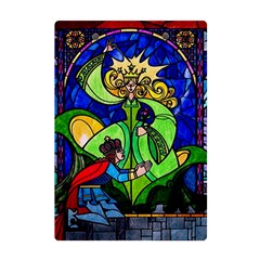 Beauty And The Beast Stained Glass Rose A5 Acrylic Clipboard from ArtsNow.com Back