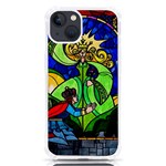 Beauty And The Beast Stained Glass Rose iPhone 13 TPU UV Print Case