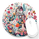 Cottagecore Round Mousepad