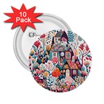 Cottagecore 2.25  Buttons (10 pack) 