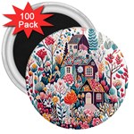Cottagecore 3  Magnets (100 pack)
