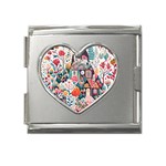 Cottagecore Mega Link Heart Italian Charm (18mm)