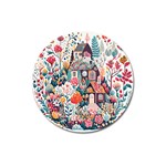Cottagecore Magnet 3  (Round)
