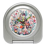 Cottagecore Travel Alarm Clock