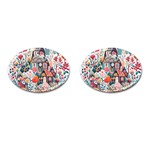 Cottagecore Cufflinks (Oval)