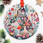 Cottagecore Round Ornament (Two Sides)