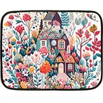 Cottagecore Two Sides Fleece Blanket (Mini)
