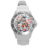 Cottagecore Round Plastic Sport Watch (L)