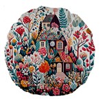 Cottagecore Large 18  Premium Round Cushions